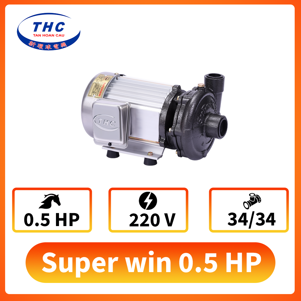 Máy bơm nước Super Win 0.5 HP